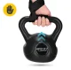 4Fizjo 1704 Deadlift Training Straps, Black