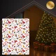 Ruhhy Christmas Blanket 150x200 cm, White/Multicolor
