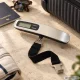 Electronic Luggage Scale with LCD Display, up to 50 kg, Silver / Black