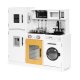 Large wooden play kitchen for children with lights and sounds, ECOTOYS