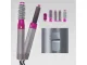 5-in-1 Hair Styler Set (Hair Dryer, Straightener, Curler), Grey-Pink