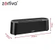 Zortiva 250ml Ultrasonic Air Humidifier and Aroma Diffuser with Flame Effect and Remote