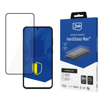 Tempered Glass 3mk Samsung Galaxy S25+ HardGlass Max Black