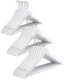 Massido Wooden Clothes Hangers, 30 Pcs