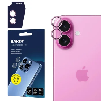 3mk HARDY Lens Protection Pro lens glass iPhone 17 - purple