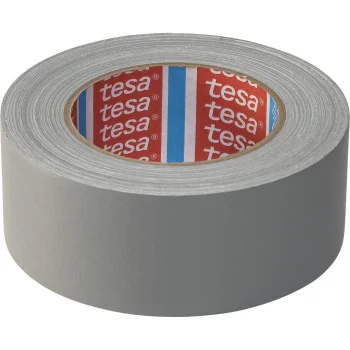 Tesa 04651 Fabric Tape, 25 m x 50 mm, Grey