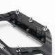 Rockbros C700 Aluminum Platform Bicycle Pedals, Black