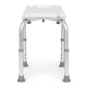 ModernHome Adjustable Shower Chair with Handles