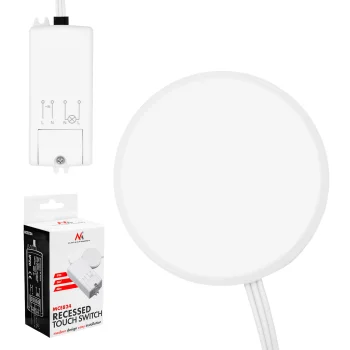 Maclean MCE824 Built-in Touch Switch, 40mm, 110-240V AC, Max. 600W for LED