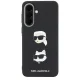 Karl Lagerfeld Case Karl & Choupette for Samsung Galaxy A37 5G, Black