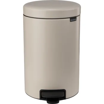 Brabantia Newicon Pedal Bin 12 L, Soft Beige