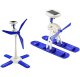 Educational solar construction set 6-in-1, blue