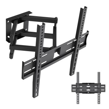 Maclean MC-192 TV Wall Mount, 32-70", up to 40kg, VESA 400x400, Black