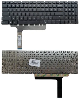 MSI Laptop Keyboard: GP76, GS76, GE76, US Layout, Black