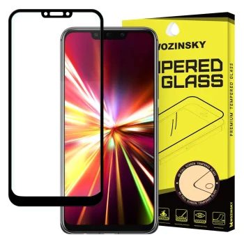 5D Huawei Mate 20 Lite (SNE-LX1) Tempered Glass Screen Protector [Full Glue] - Black