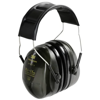 3M Peltor Optime II H520A Hearing Protection Earmuffs, 31 dB, Green