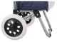Foldable Shopping Trolley with Bag on Wheels, Blue