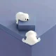Furniture Corner Protectors White Dog, 4 pcs.