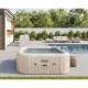 Intex 28472 Inflatable Hot Tub SPA with Hydromassage, 6-Person, 239 x 71 cm