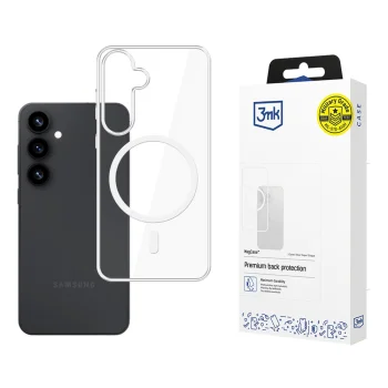 3Mk Protection MagCase for Samsung Galaxy S25+ Transparent