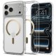 Spigen iPhone 17 Pro Case Ultra Hybrid Mag MagSafe, Clear/Gold