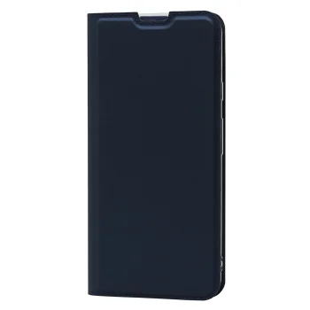 Google Pixel 5a 5G Magnetic PU Leather Phone Stand Card Slot Case Book Cover, Blue