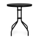 Multigarden Round Garden Table 60 cm, Black
