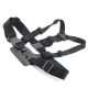 Chest Mount Harness for GoPro, SJCAM Action Cameras, Black