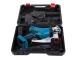 Cordless Reciprocating Saw with 2 Batteries and 4 Blades, Blue