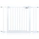 Nukido Pressure Fit Safety Gate with Magnetic Lock, 77-108.5 cm, White