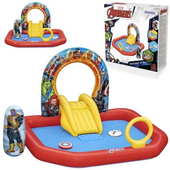 Bestway Avengers Inflatable Play Center with Pool, 211x198x125 cm