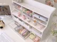 Large Desk Organizer and Shelf, White