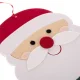 Ruhhy Hanging Felt Advent Calendar with 24 Pockets, Red