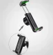 Dashboard Car Phone Holder with Clip, 360° Swivel, black