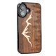 Bewood Wooden Case for iPhone 16 IMBUIA MOUNTAINS