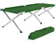 Folding Camping Bed, Green, 187x70 cm