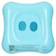 Inflatable Swimming Ring for Kids with Seat and Canopy, Blue, 72 cm