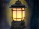 Rechargeable LED Camping Lamp with Hook and Torch Effect, Black