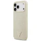 Guess Croco Triangle Logo MagSafe Phone Case Cover iPhone 17 Pro Max - Gold