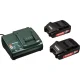 Cordless Drill Driver Metabo BS 18, 18V, 2x 2.0Ah Batteries, Case