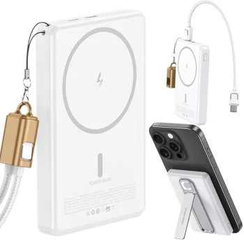 Magnetic Wireless Power Bank 5000mAh Fast Charging 20W QC 3.0