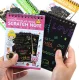 Rainbow Scratch Art Paper Pad A6, 10 Sheets