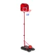 Multistore Adjustable Basketball Stand with Ball and Pump