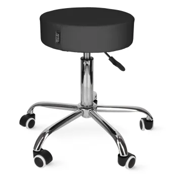 4Fizjo PURE Swivel Massage Stool, Black