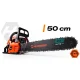 Petrol Chainsaw for Wood Humberg HM-664, 16\" + Oil
