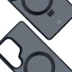 3mk Smoke Case Mag&Stand for Samsung Galaxy S25 Ultra Black