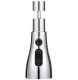 Silver Faucet Aerator with 3 Modes, M22 Thread
