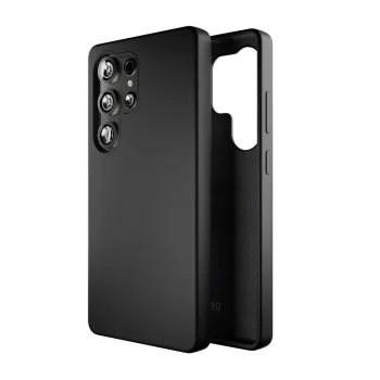 Puro Icon Silicone Case for Samsung Galaxy S25 Ultra, Black