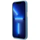 Guess iPhone 14 Pro Case 4G Logo Plate MagSafe, Blue