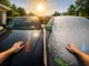 Waterproof Car Cover Size L with Mirror Pockets, Silver